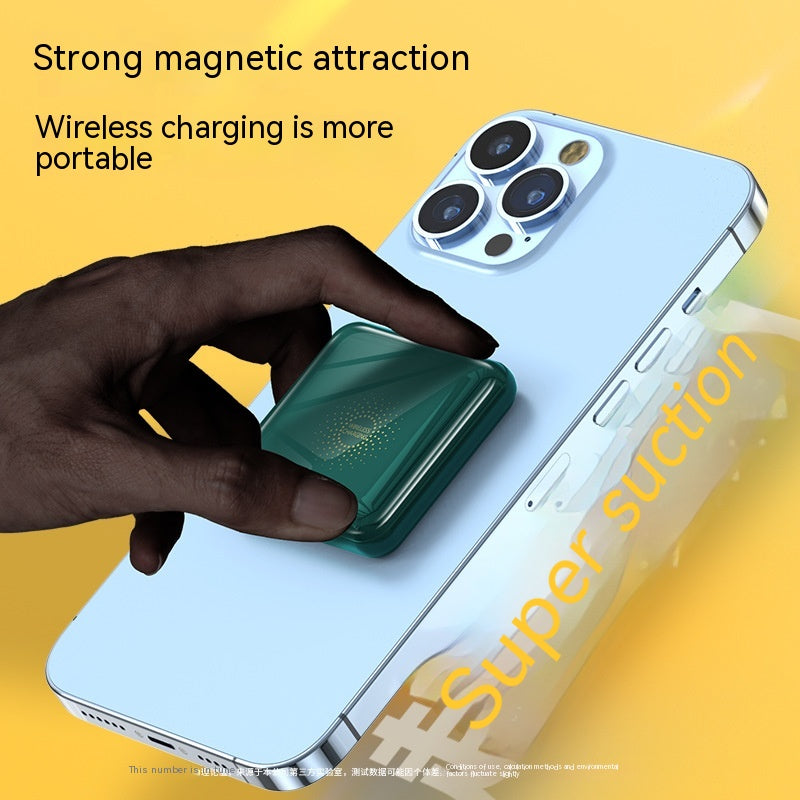 Compact Power Bank 10000 MA Wireless Fast Charging Ultra-Thin Portable Smart Universal