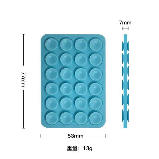  Double Sided Silicone Suction Cup Phone Mount for All Phones
