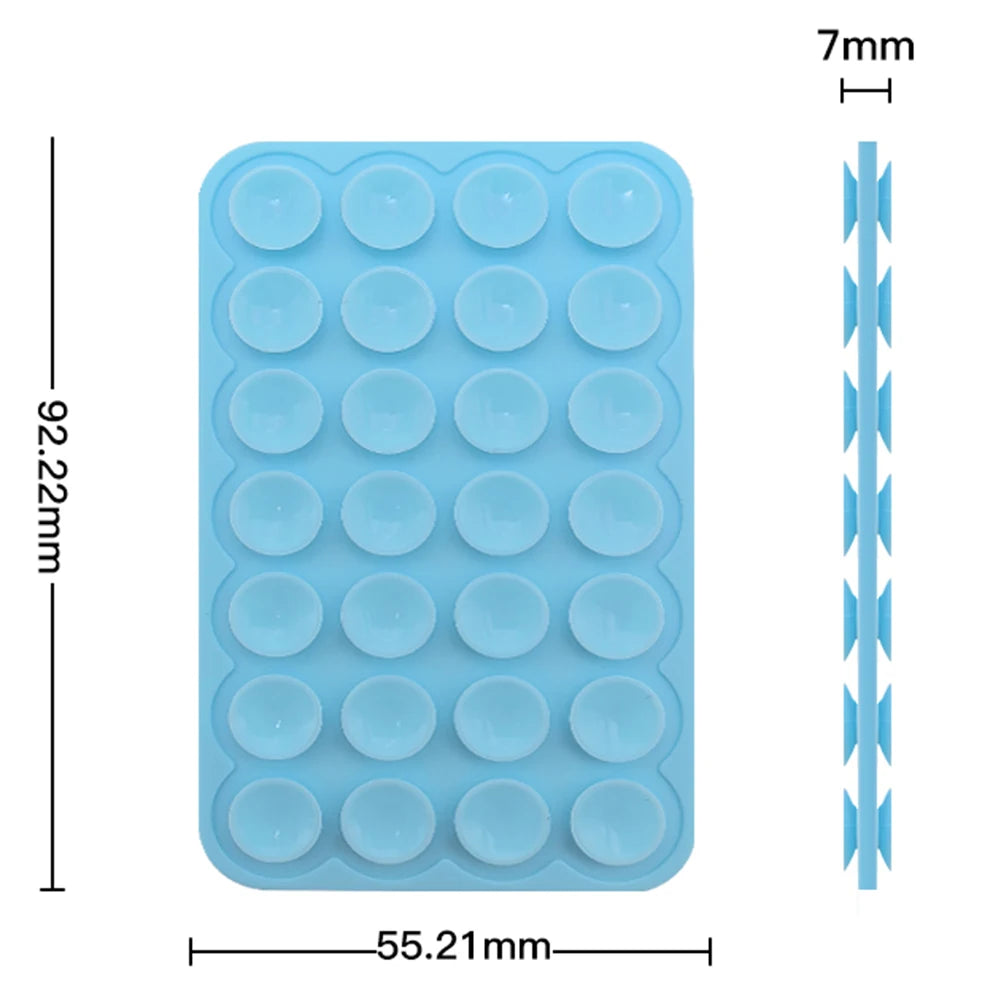  Double Sided Silicone Suction Cup Phone Mount for All Phones