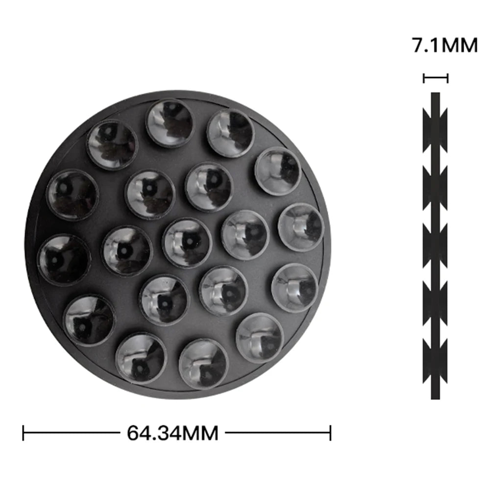  Double Sided Silicone Suction Cup Phone Mount for All Phones
