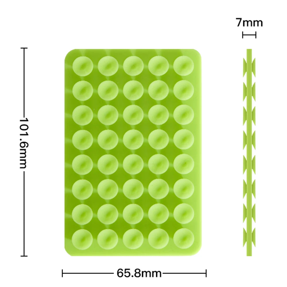  Double Sided Silicone Suction Cup Phone Mount for All Phones