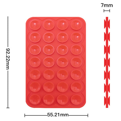  Double Sided Silicone Suction Cup Phone Mount for All Phones