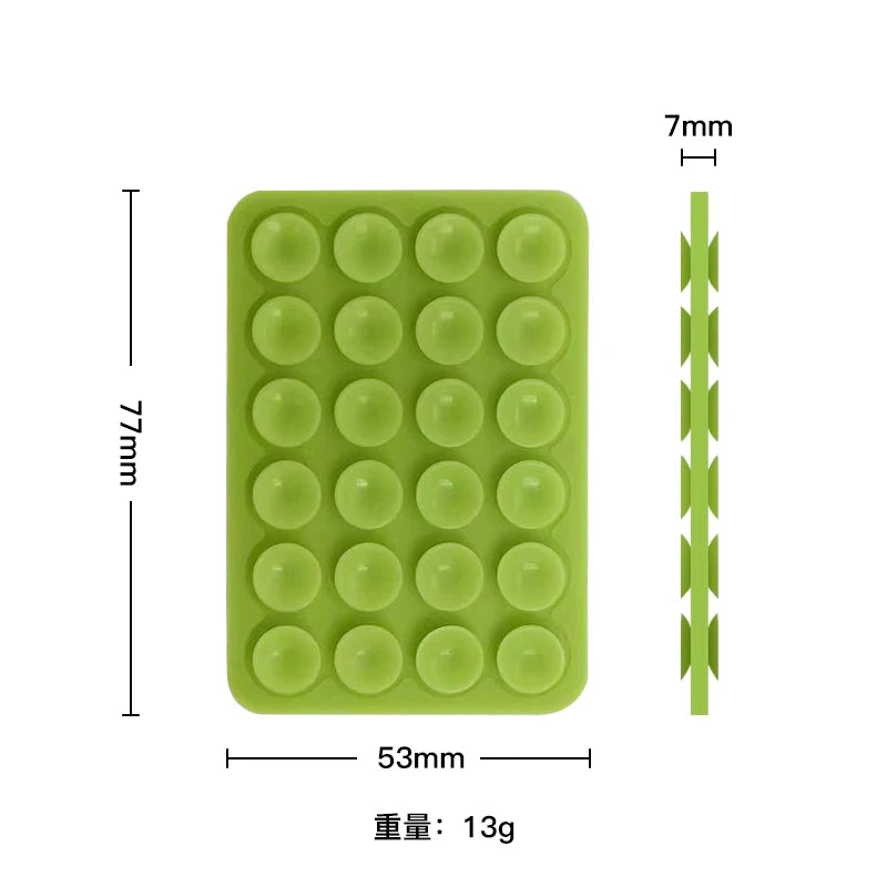  Double Sided Silicone Suction Cup Phone Mount for All Phones