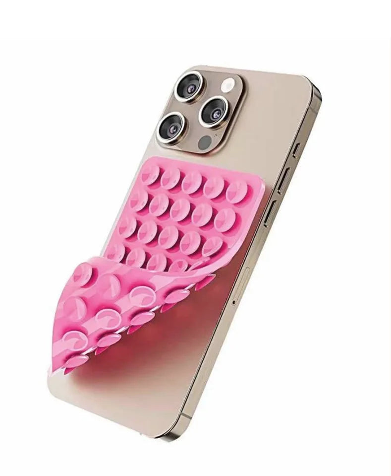  Double Sided Silicone Suction Cup Phone Mount for All Phones