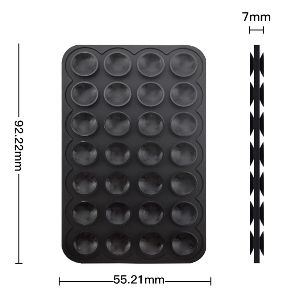  Double Sided Silicone Suction Cup Phone Mount for All Phones