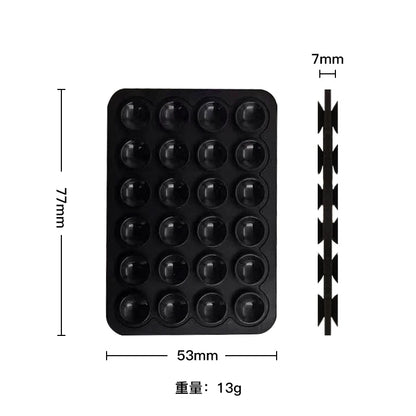  Double Sided Silicone Suction Cup Phone Mount for All Phones