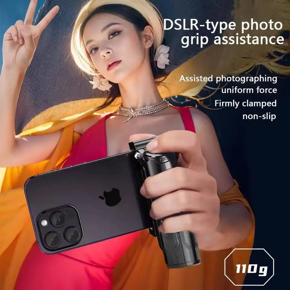 Mobile Selfie Stick Handle, Tripod Photography Tool Handheld Stabilizer Shooting Assistant Multifunctional Portable Stand
