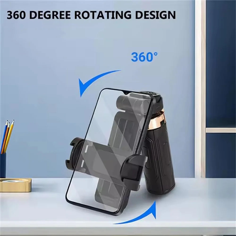Mobile Selfie Stick Handle, Tripod Photography Tool Handheld Stabilizer Shooting Assistant Multifunctional Portable Stand